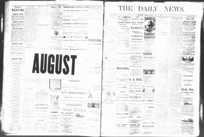 Kingston News (1868), 1 Aug 1882