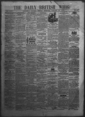 Daily British Whig (1850), 20 Jan 1860