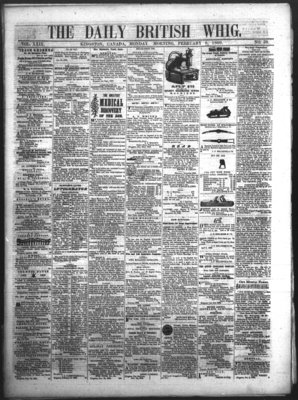 Daily British Whig (1850), 6 Feb 1860