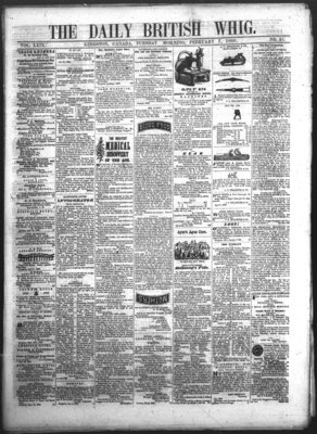 Daily British Whig (1850), 7 Feb 1860