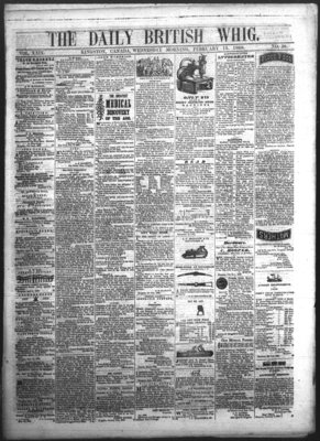 Daily British Whig (1850), 15 Feb 1860