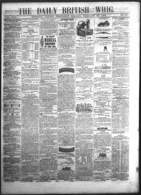 Daily British Whig (1850), 29 Feb 1860