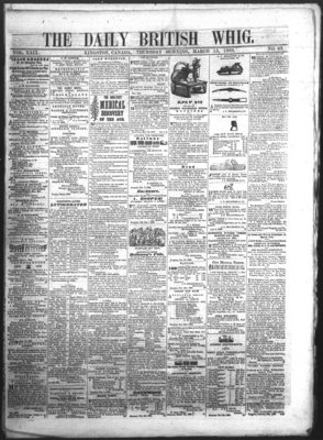 Daily British Whig (1850), 15 Mar 1860