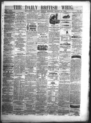 Daily British Whig (1850), 16 Mar 1860