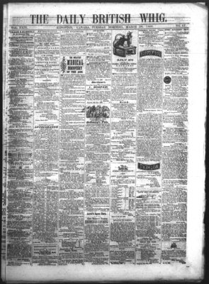 Daily British Whig (1850), 20 Mar 1860