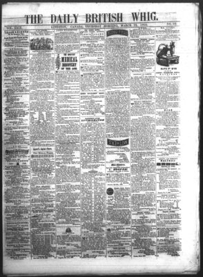 Daily British Whig (1850), 22 Mar 1860