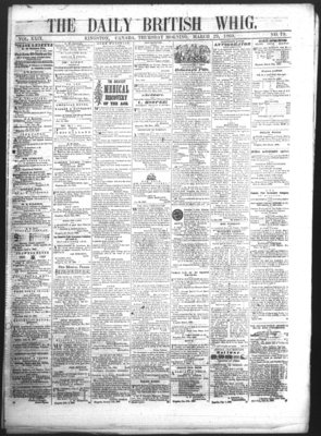 Daily British Whig (1850), 29 Mar 1860