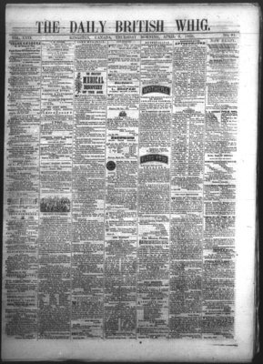 Daily British Whig (1850), 5 Apr 1860