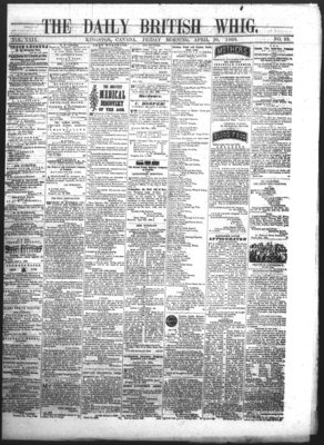 Daily British Whig (1850), 20 Apr 1860