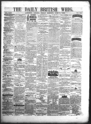 Daily British Whig (1850), 8 Jun 1860