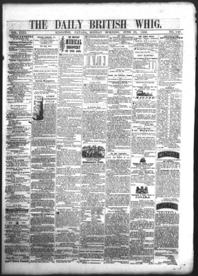 Daily British Whig (1850), 25 Jun 1860