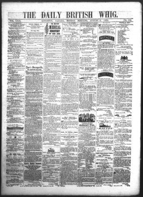 Daily British Whig (1850), 6 Aug 1860