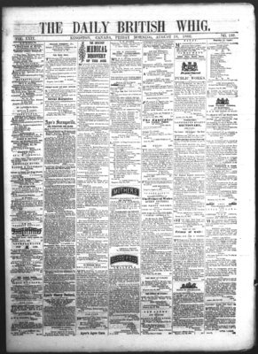 Daily British Whig (1850), 10 Aug 1860