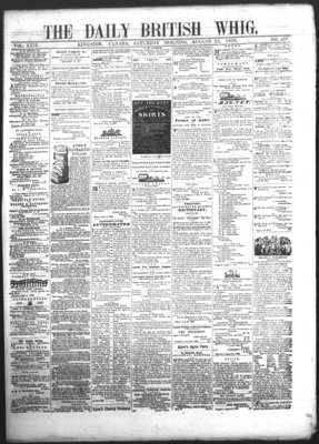 Daily British Whig (1850), 25 Aug 1860