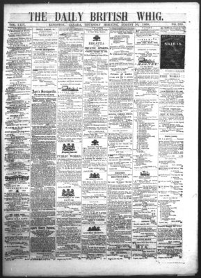 Daily British Whig (1850), 30 Aug 1860