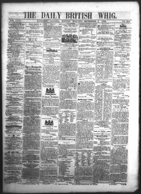 Daily British Whig (1850), 3 Sep 1860