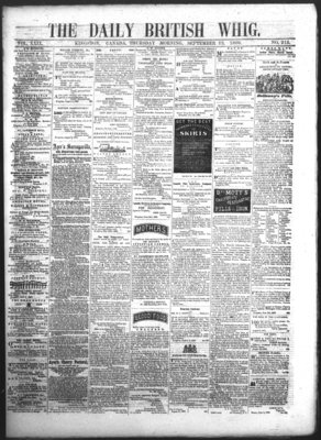 Daily British Whig (1850), 13 Sep 1860