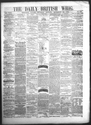 Daily British Whig (1850), 20 Sep 1860