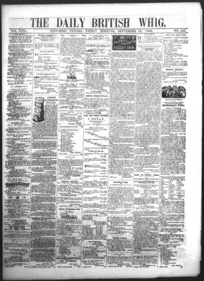 Daily British Whig (1850), 28 Sep 1860