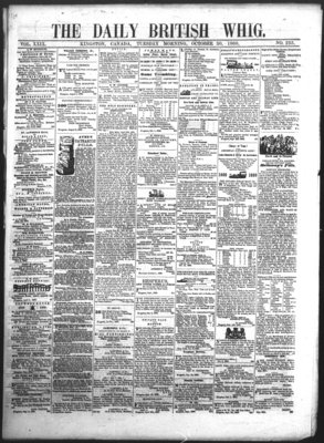 Daily British Whig (1850), 30 Oct 1860