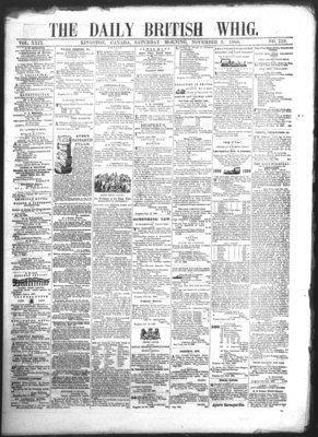 Daily British Whig (1850), 3 Nov 1860