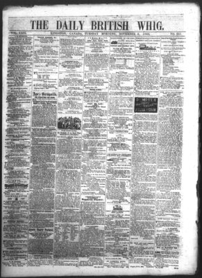 Daily British Whig (1850), 6 Nov 1860