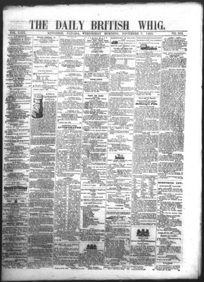 Daily British Whig (1850), 7 Nov 1860