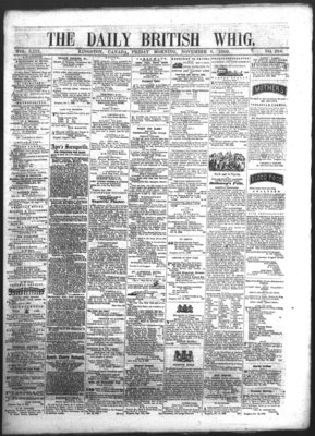 Daily British Whig (1850), 9 Nov 1860