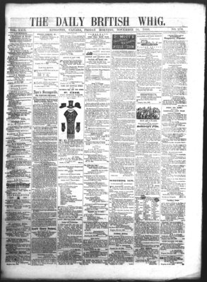 Daily British Whig (1850), 16 Nov 1860