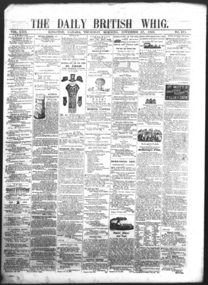 Daily British Whig (1850), 22 Nov 1860