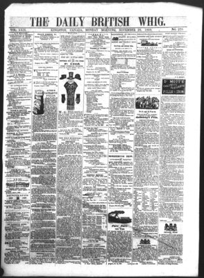 Daily British Whig (1850), 26 Nov 1860