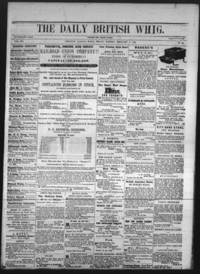 Daily British Whig (1850), 8 Feb 1850