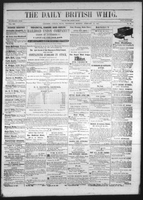 Daily British Whig (1850), 13 Feb 1850