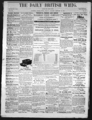 Daily British Whig (1850), 19 Feb 1850