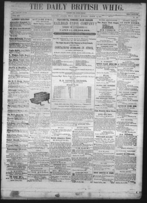 Daily British Whig (1850), 1 Mar 1850