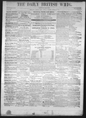 Daily British Whig (1850), 8 Mar 1850