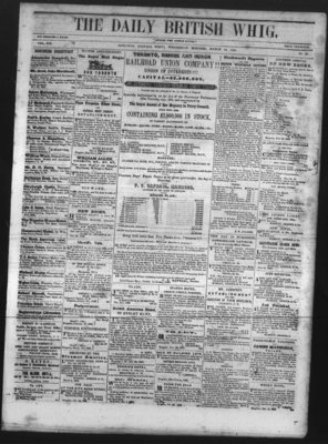 Daily British Whig (1850), 13 Mar 1850