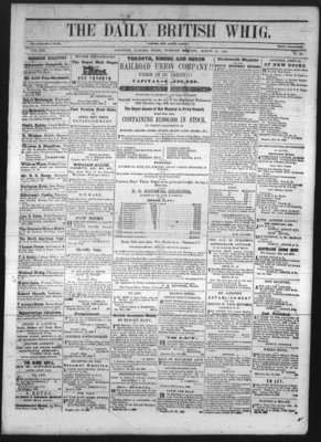 Daily British Whig (1850), 19 Mar 1850