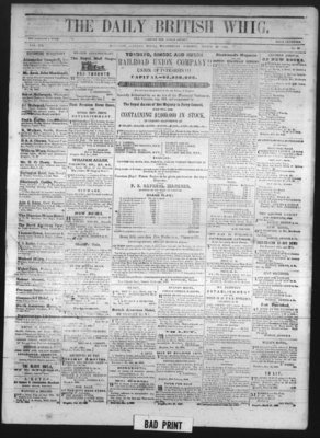 Daily British Whig (1850), 20 Mar 1850