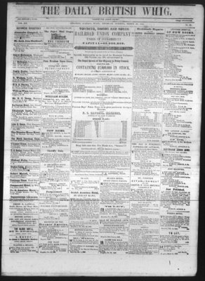 Daily British Whig (1850), 21 Mar 1850