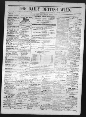 Daily British Whig (1850), 23 Mar 1850