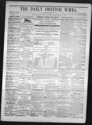 Daily British Whig (1850), 27 Mar 1850