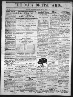 Daily British Whig (1850), 19 Apr 1850