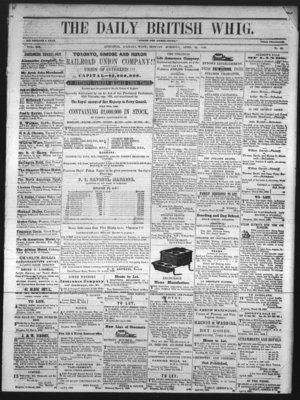 Daily British Whig (1850), 22 Apr 1850