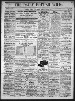 Daily British Whig (1850), 23 Apr 1850