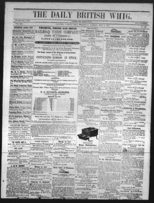 Daily British Whig (1850), 1 May 1850