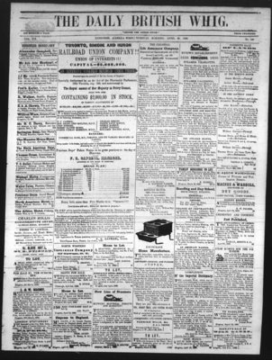 Daily British Whig (1850), 30 Apr 1850