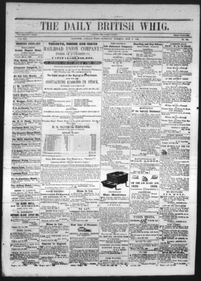 Daily British Whig (1850), 4 May 1850