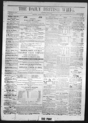 Daily British Whig (1850), 7 May 1850