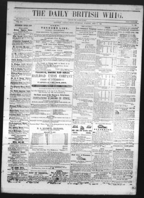 Daily British Whig (1850), 9 May 1850